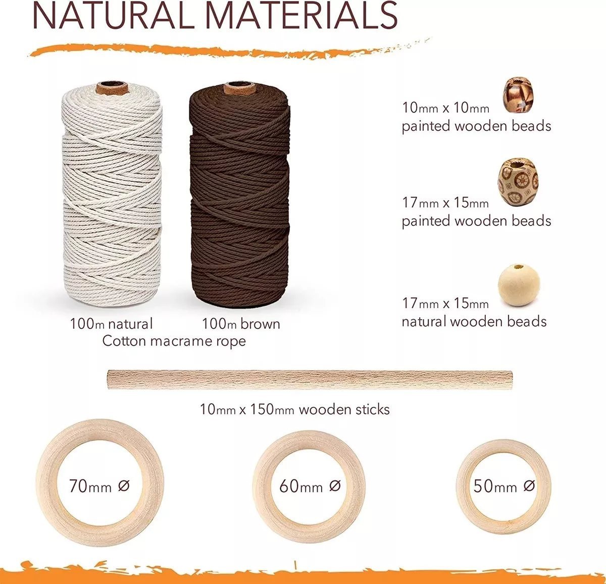 Kit de macramé Completo - Imagen 3