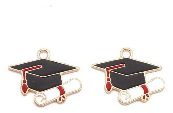 Dijes de Birrete metálicos