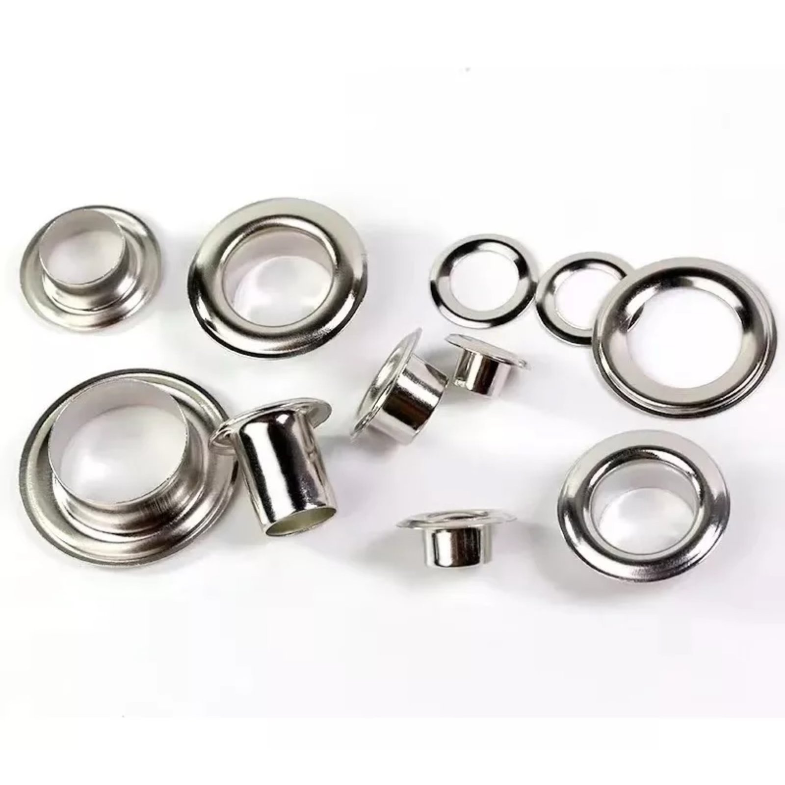 Ojetillos Metálicos de 6 mm - 1000 unidades